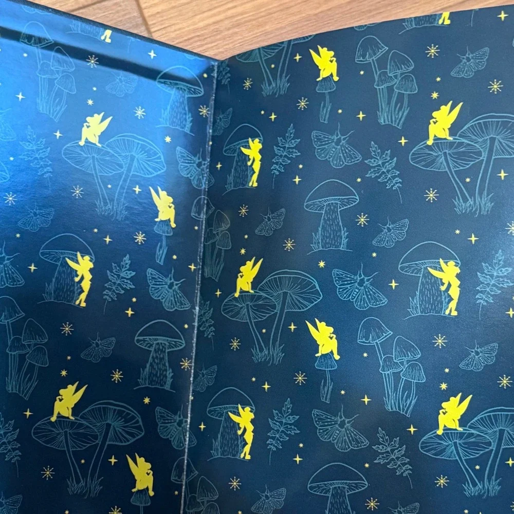 Loungefly Disney Tinker Bell Mushroom Peter Pan Refillable Journal Gift Teacher